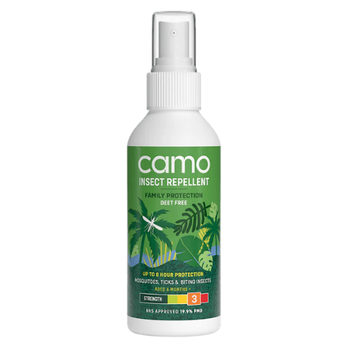 Spray répulsif naturel sans DEET, sûr pendant grossesse et allaitement, protection efficace contre les insectes